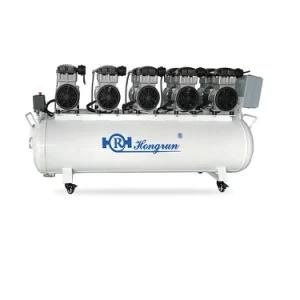 Copper Wire Motor Oilless Oil Free Silent Portable Air Compressor for Tech Simulation