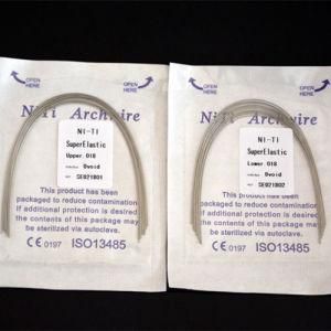Manufacturer Rectangular Dental Orthodontic Thermal Niti Archwire