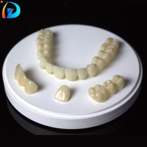 Open System White/Preshade/Multilayer Dental CAD Cam Zirconia Blocks