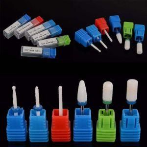 Ceramic Nail Bit Tools Kit Rotary Bur for Nail Salon