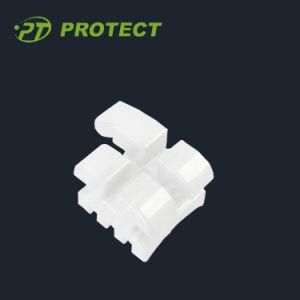 Orthodontic Ceramic Bracket Asthetic Brackets with Hook