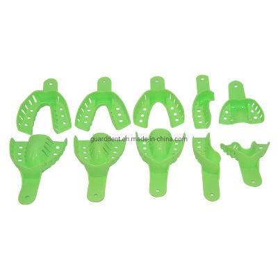 Wholesale Disposable Plastic PP Dental Impression Tray Upper &Lower Trays