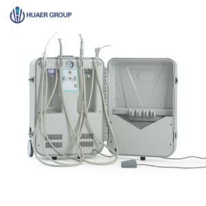 Dental Hygienist Equipment Dental Scaler Curing Light Mobile Portable Dental Unit