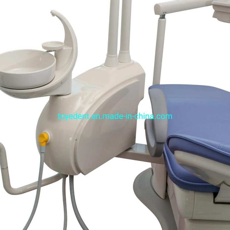 Leather Electronic Dental Chair Full Functions Dental Unit Chair