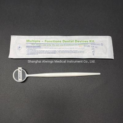 Dental Disposable Mouth Mirror with ABS Handle for Dental Examination