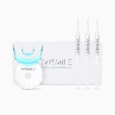 Ivismile Cpsr&CE Approved Peroxide Portable Innovative Patent Newest Home Use Teeth Whitening Kit Private Label