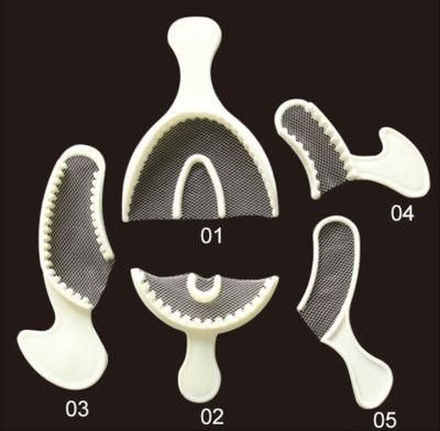 Dental Disposable Impression Tray with Nylon Net