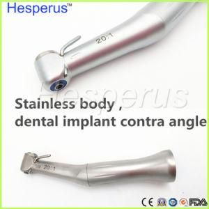 Low Speed Reduction Contra Angle 20: 1 Dental Implant Handpiece Hesperus