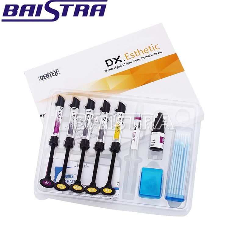 Dentex Esthetic Universal Dental Anterior Light Cure Composite Kit