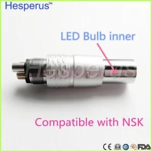 Dental NSK Ti-Max Handpiece 6-Pin Fiber Optic LED Coupler Hesperus