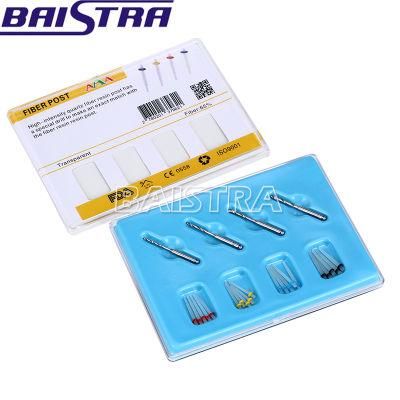 1.2-1.8mm Dental AAA Fiber Post &amp; Core Fiber Resin Post Dental Materials