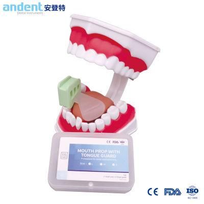 Dental Mouth Prop Opener with Tongue Guard Set Dental Supply