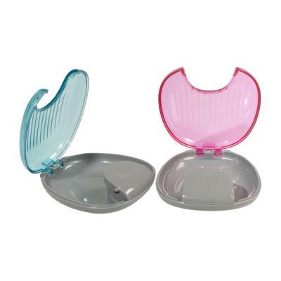Press-to-Open Style Dental Orthodontic Insivalign Braces Storage Dental Aligner Box
