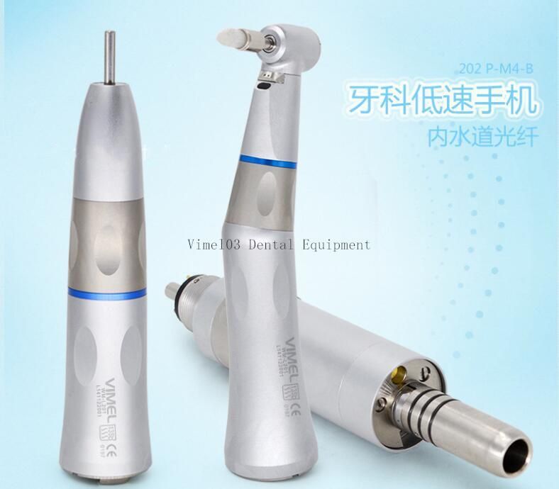 Inner Channel Spray Low Speed Dental LED Handpiece Optical Fiber