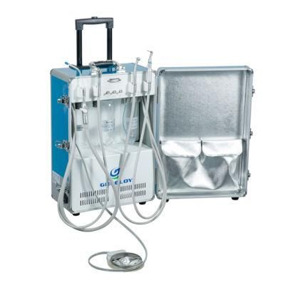 Mobile Portable Dental Unit with Air Compressor