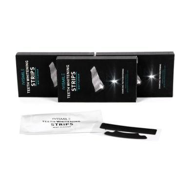 Best Seller New Pap Formular Charcoal Organic Home Teeth Whitening Strips