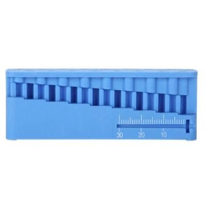 Endo Measuring Block Dental Endo Files Use Endo-Block Measuring Ruler