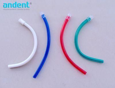 Dental Material Colorful Saliva Ejector with Suction