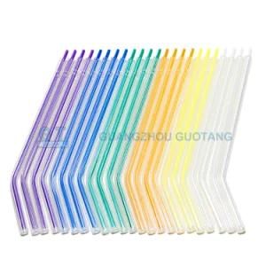 Colorful Dental Lab Disposable Three Way Air Water Syringe Tips
