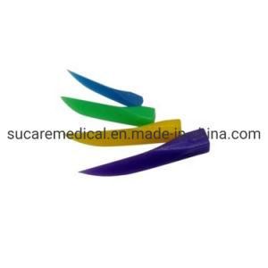 Color Coded Disposable Dental Plastic Wedge