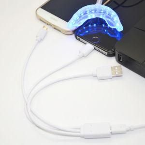 USB/iPhone/Android Connected Mini LED Teeth Whitening Light