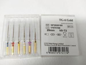 Dental Endodontics Gold Rotary Files 25mm Protaper