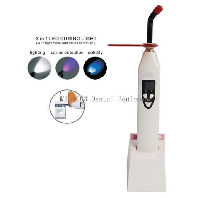 Dental LED Curing Light Cure Light Cure Lamp Light Meter Caries Detection