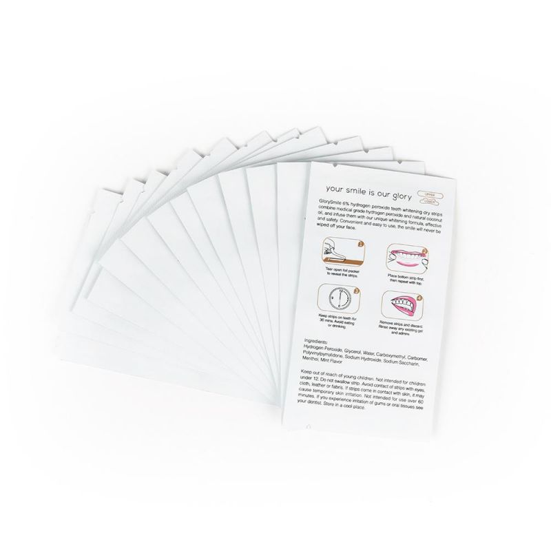 2020 Popular New Design 14 Pouches Teeth Whitening Strips