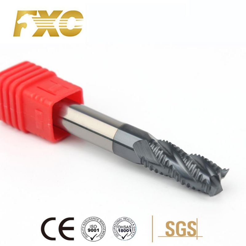 4 Flutes Tungsten Carbide Roughing End Mill