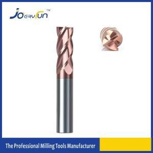 China Factory Solid Carbide 4 Flutes CNC Machine Cutting Tool