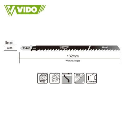 Vido T344D Medium Metal Jigsaw Blades HSS Hcs Material Jig Saw Blades Power Tools