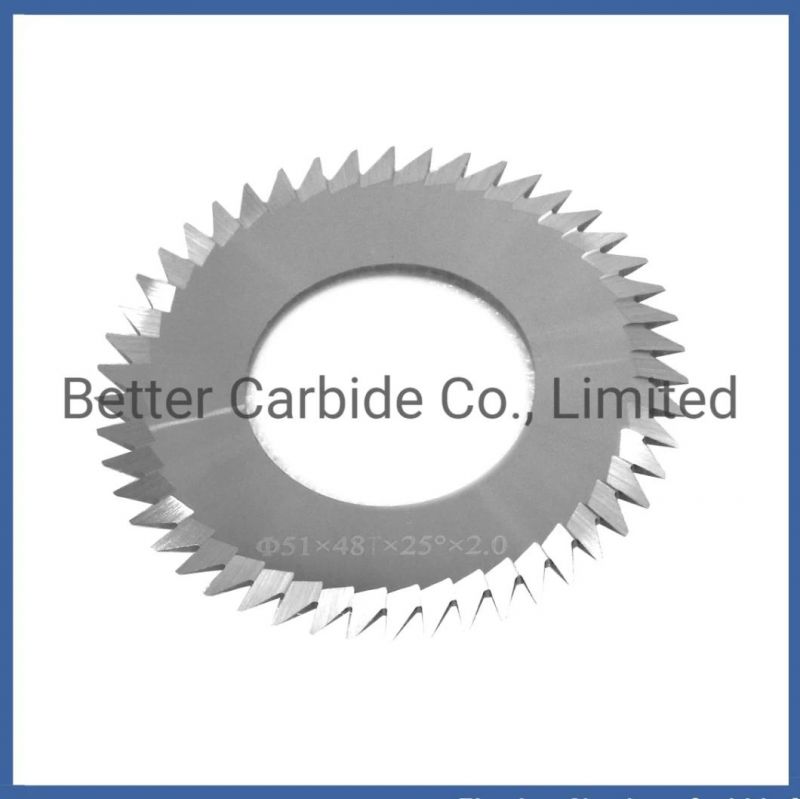 Customized Cemented Carbide Blade - Tungsten Saw Blade