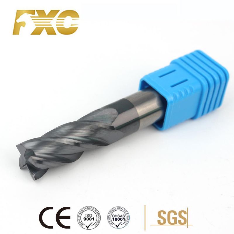 HRC45 Solid Carbide Square End Mill Diamond Cutters