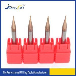 Solid Carbide 2 Flutes Micro Ball Nose Milling Tool