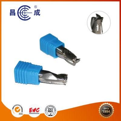 Solid Carbide 3 Flutes Roughing Milling Cutter with High Processing Efficiency