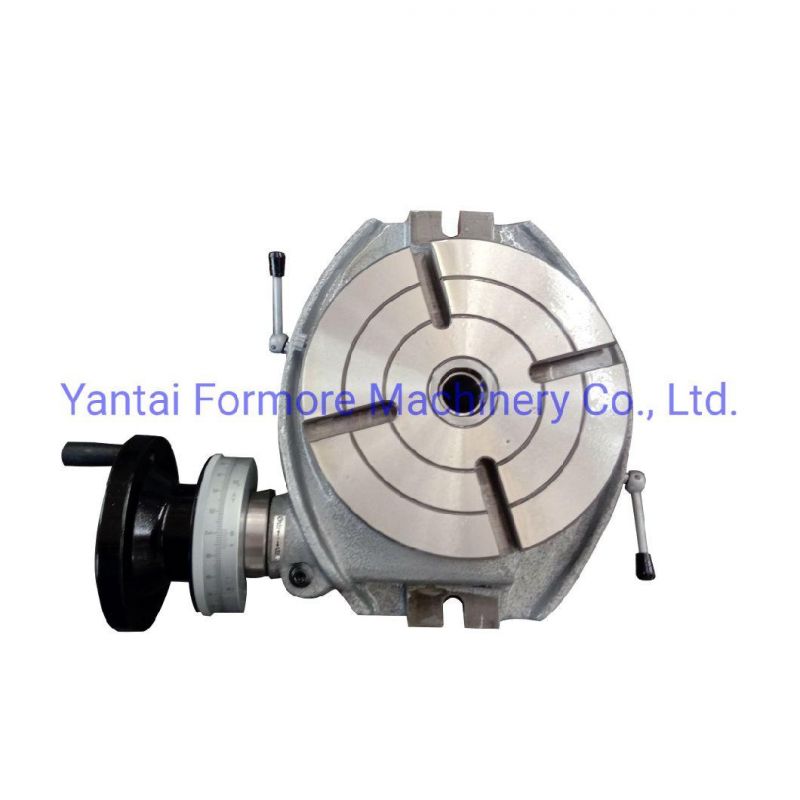Dia. 250mm Manual Horizontal Rotary Table for Drilling Machine