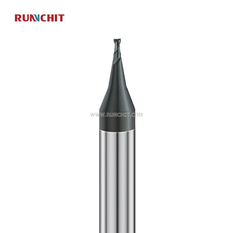 High Wear-Resistant Coating 2flutes HRC55 Cutting of Hardened Steel for Mold Precision Parts Spray Plate Industry (DES0022)