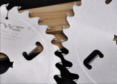 Kws Tct/PCD Circular Multi Saw Blade Ripping Saw with Raker Design,