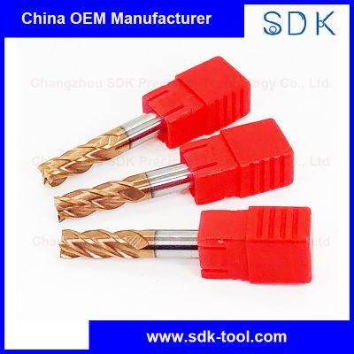 4 Flute Solid Carbide Standard 6mm Flat End Mill for High Performance Milling