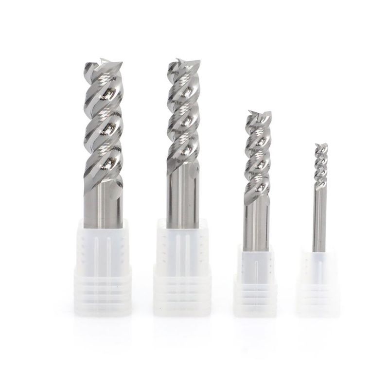 Durable HRC55 3 Blade Milling Cutters
