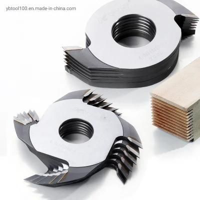 Kws Tct 160*40*12*Z4 Depth 12mm Woodworking Finger Joint Cutter for Solid Wood Assembling