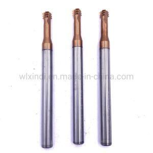M3.5*0.6*D6 Tungsten Carbide Three-Tooth Thread End Mill
