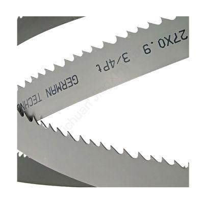 27X0.9mm Customizable M42 HSS Bimetal Band Saw Blade with Cutting Speed Fast