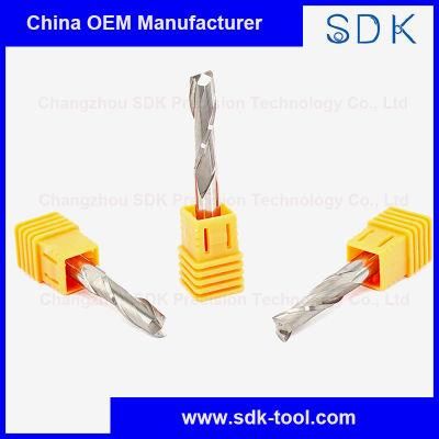 Wood Cutter CNC Upcut Router Bits General Purpose 2 Flutes Spiral End Mills