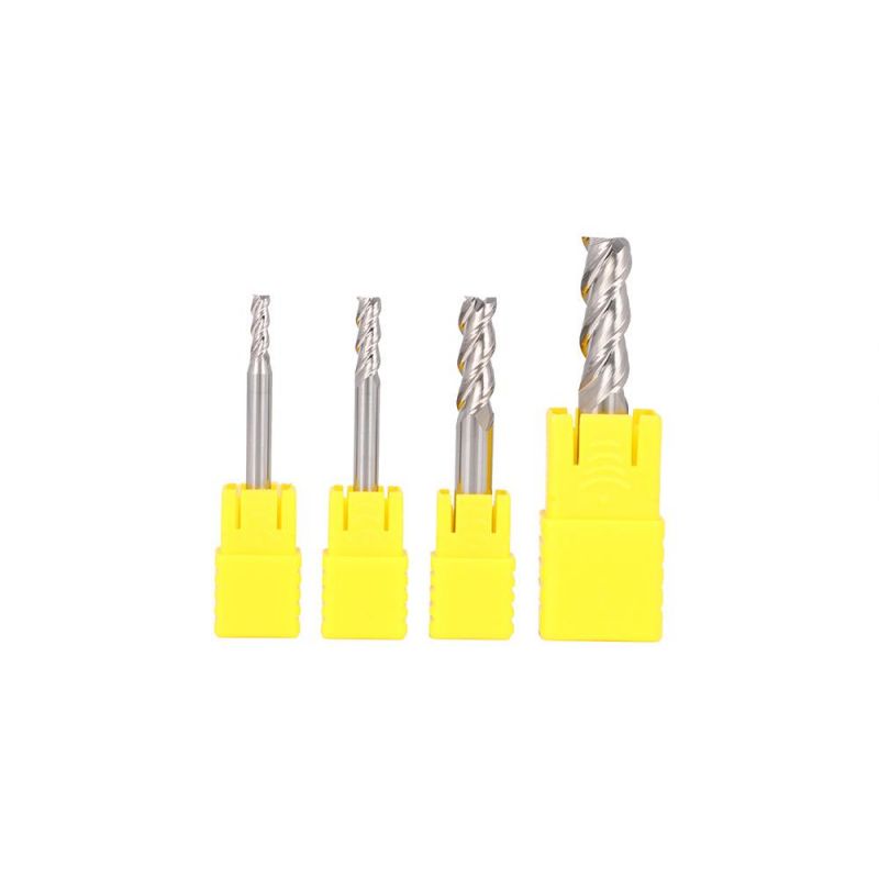 High Precision 3 Flutes Carbide Square End Mill for Aluminum