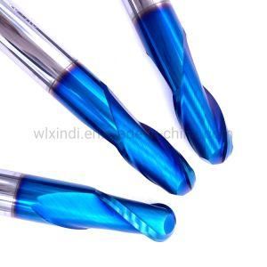 R4*50*150 HRC60 Solid Carbide Milling Cutter Ball End Mill