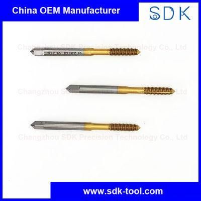 High Quality HSS Forming Taps with Tin Coating Machine Taps High Speed for Steel