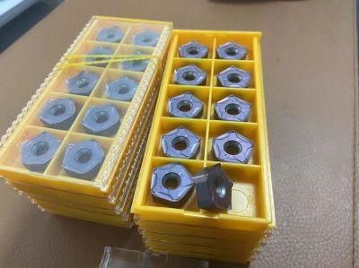 Tungsten Carbide CNC High Feed Turning Thread Milling Inserts Mrmn500