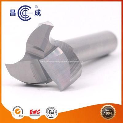 Solid Carbide 3 Flutes T-Shape End Mill for Milling T Slot
