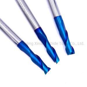 2 Flutes D4*11*50 HRC60 Solid Carbide Milling Cutter End Mill